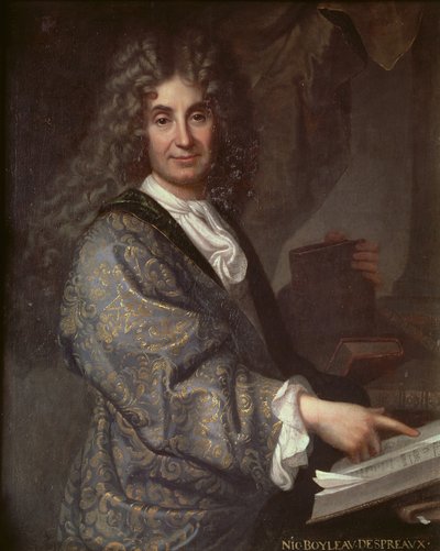 Nicolas Boileau (1636-1711) by Jean Baptiste Santerre